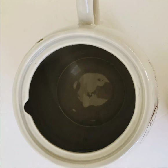 Day Spring Love Came Down - Not greater love than Jesus. Teapot Crem/Gold color - Picture 6 of 11